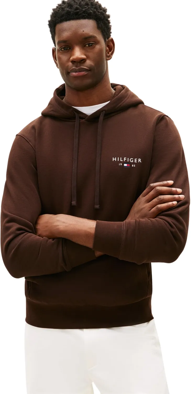 Tommy Hilfiger Brand Love MW0MW41429 hoodie unisex cappuccio