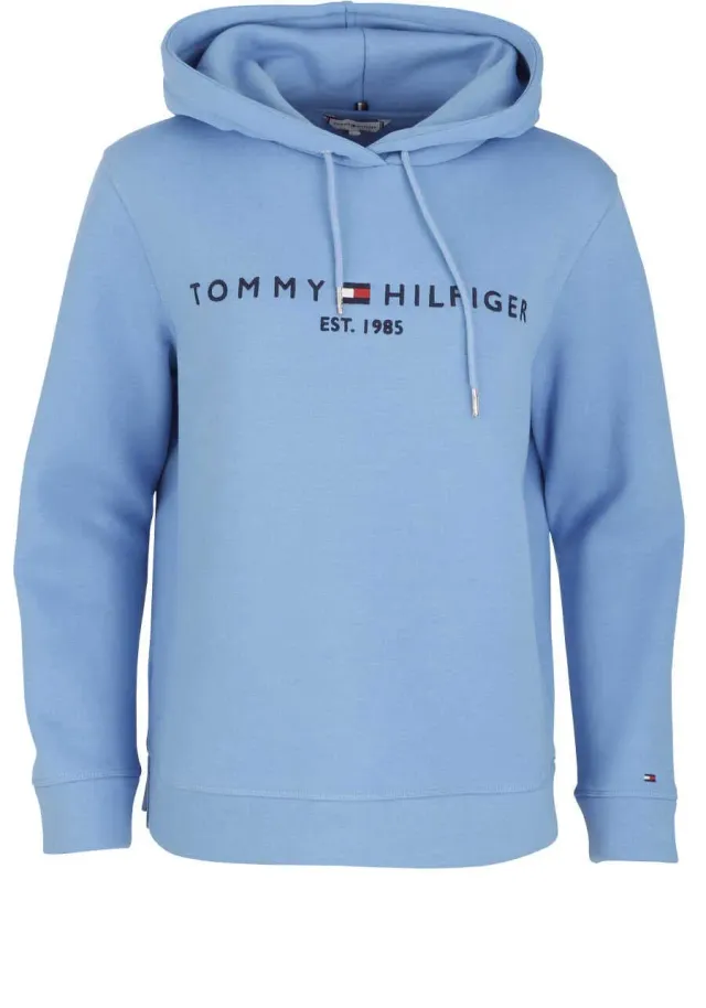 Tommy Hilfiger felpa donna con cappuccio cotone taglia M