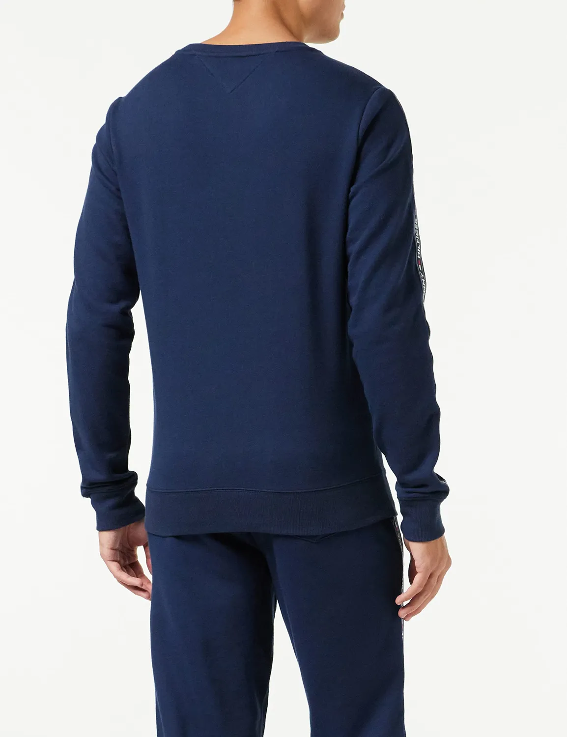 Tommy Hilfiger felpa senza cappuccio S blu cotone