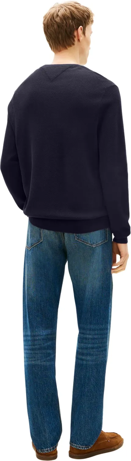 Tommy Hilfiger Essential maglione uomo blu Desert Sky
