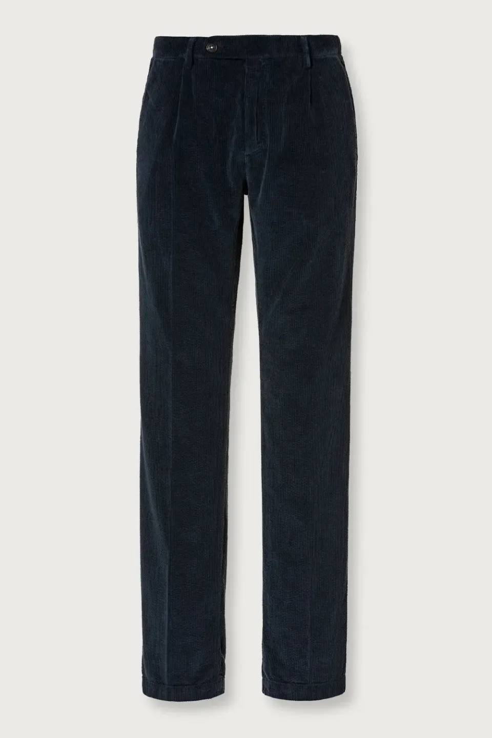 Massimo Alba Ionio2 pantaloni uomo blu velluto a coste