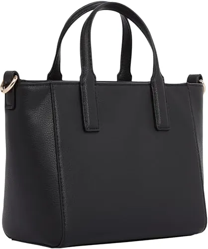 Tommy Hilfiger Soft Logo Mini Tote Piccola nero Black