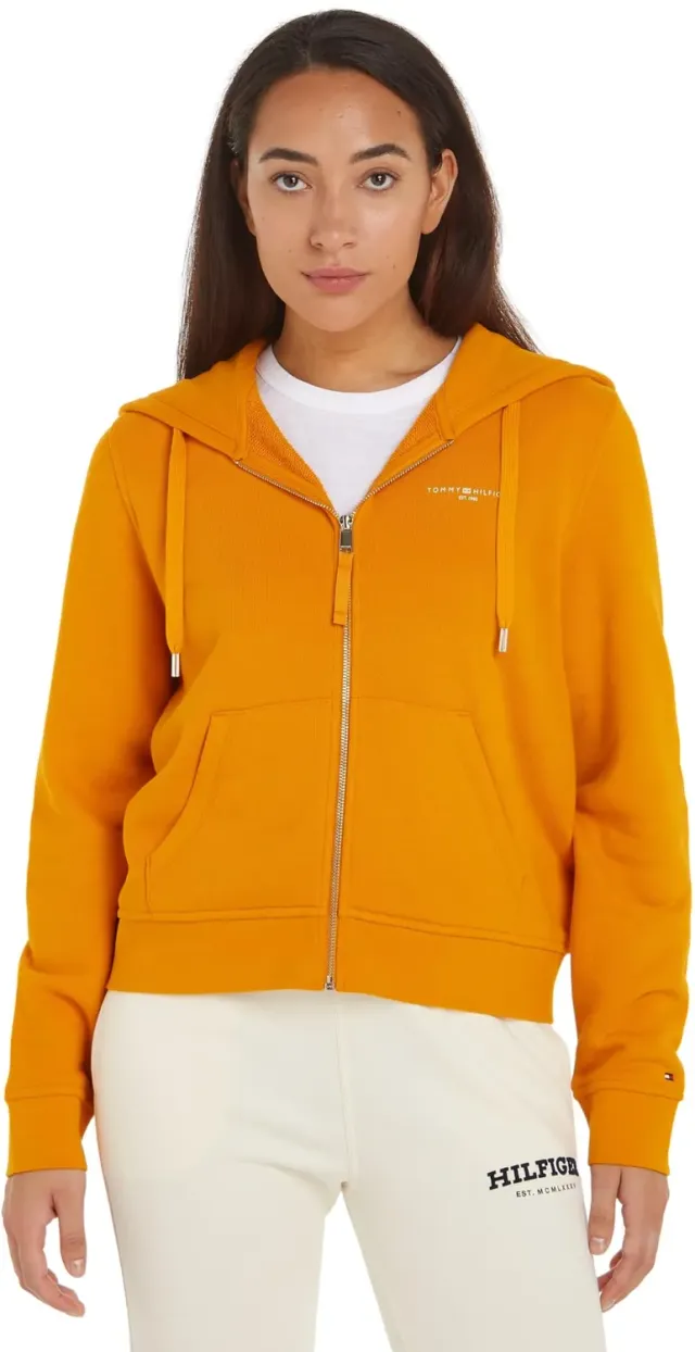 Tommy Hilfiger 1985 Zip Felpa Donna con Cappuccio