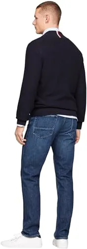 Tommy Hilfiger Cardigan Maglia Zip Uomo con Cerniera