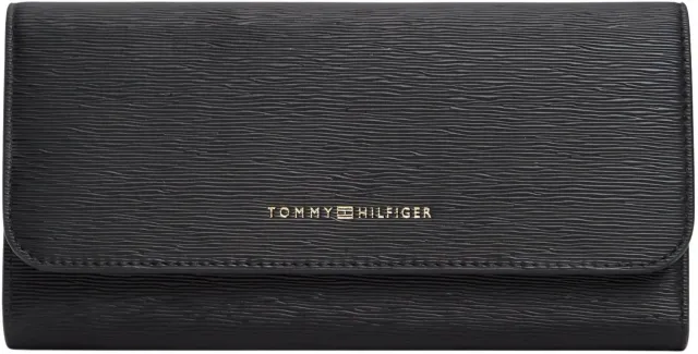 Tommy Hilfiger Modern Flap portafoglio donna nero