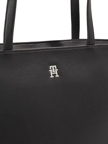 Tommy Hilfiger AW0AW15720 sciarpa donna nera taglia unica