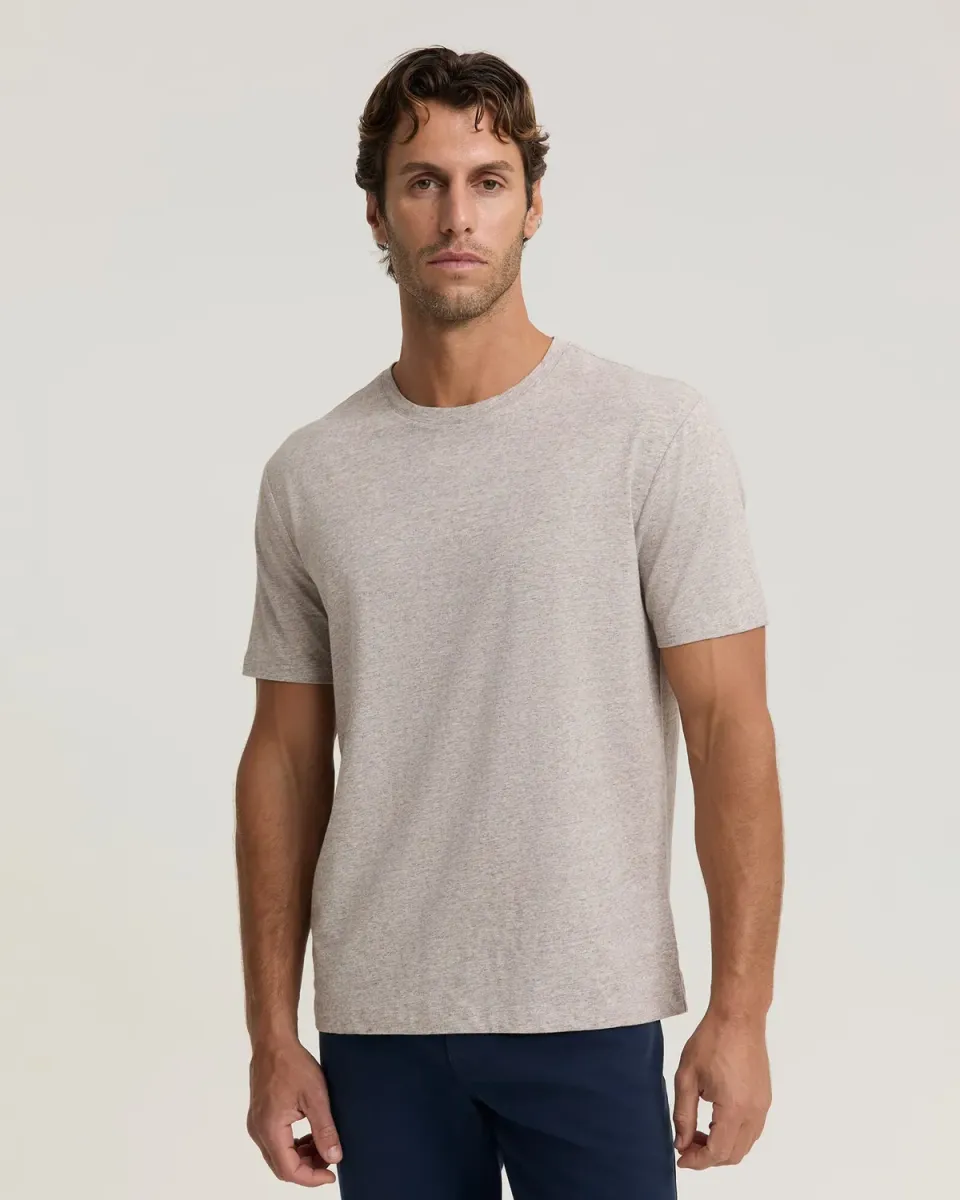 Sportscraft Supersoft Melange Tee maglietta cotone spazzolato