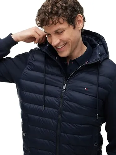 Tommy Hilfiger Mix Media RWB MW0MW44942 felpa uomo M cappuccio