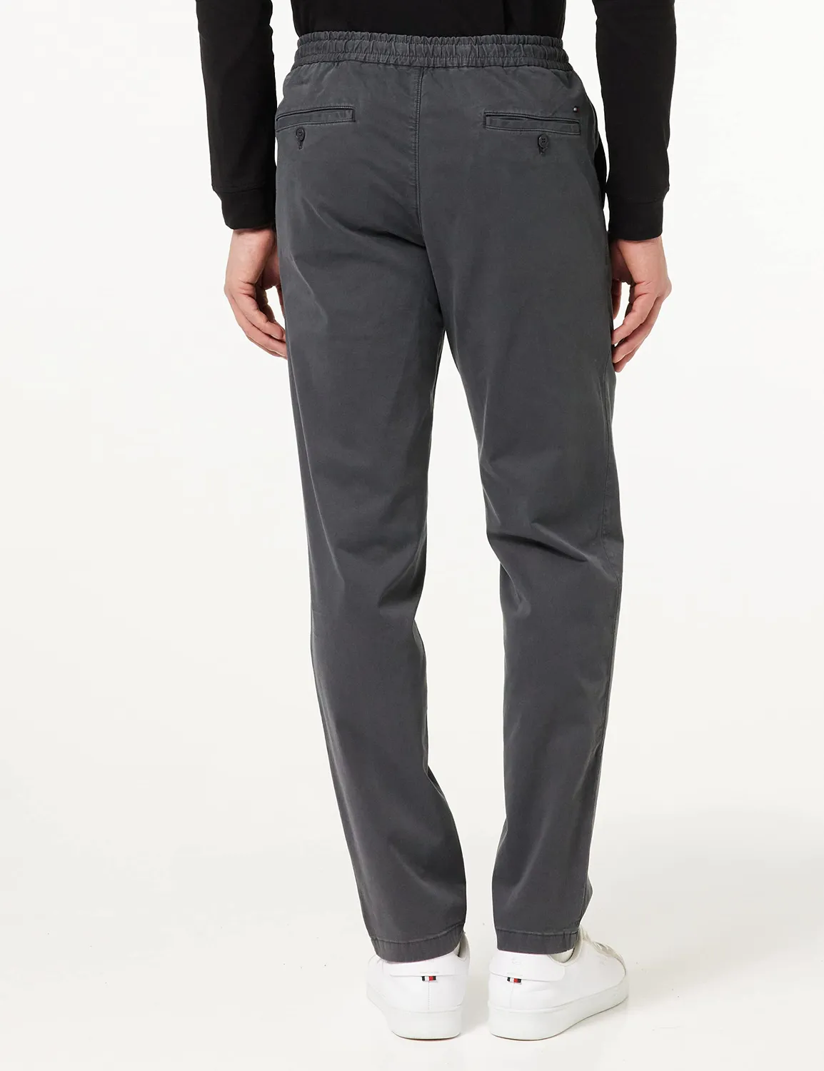 Tommy Hilfiger Chelsea Satin pantaloni uomo elastico