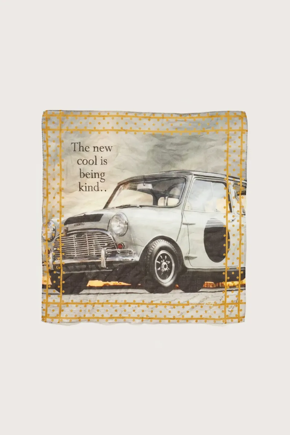 Massimo Alba Hanky1 fazzoletto oro cotone 45x45