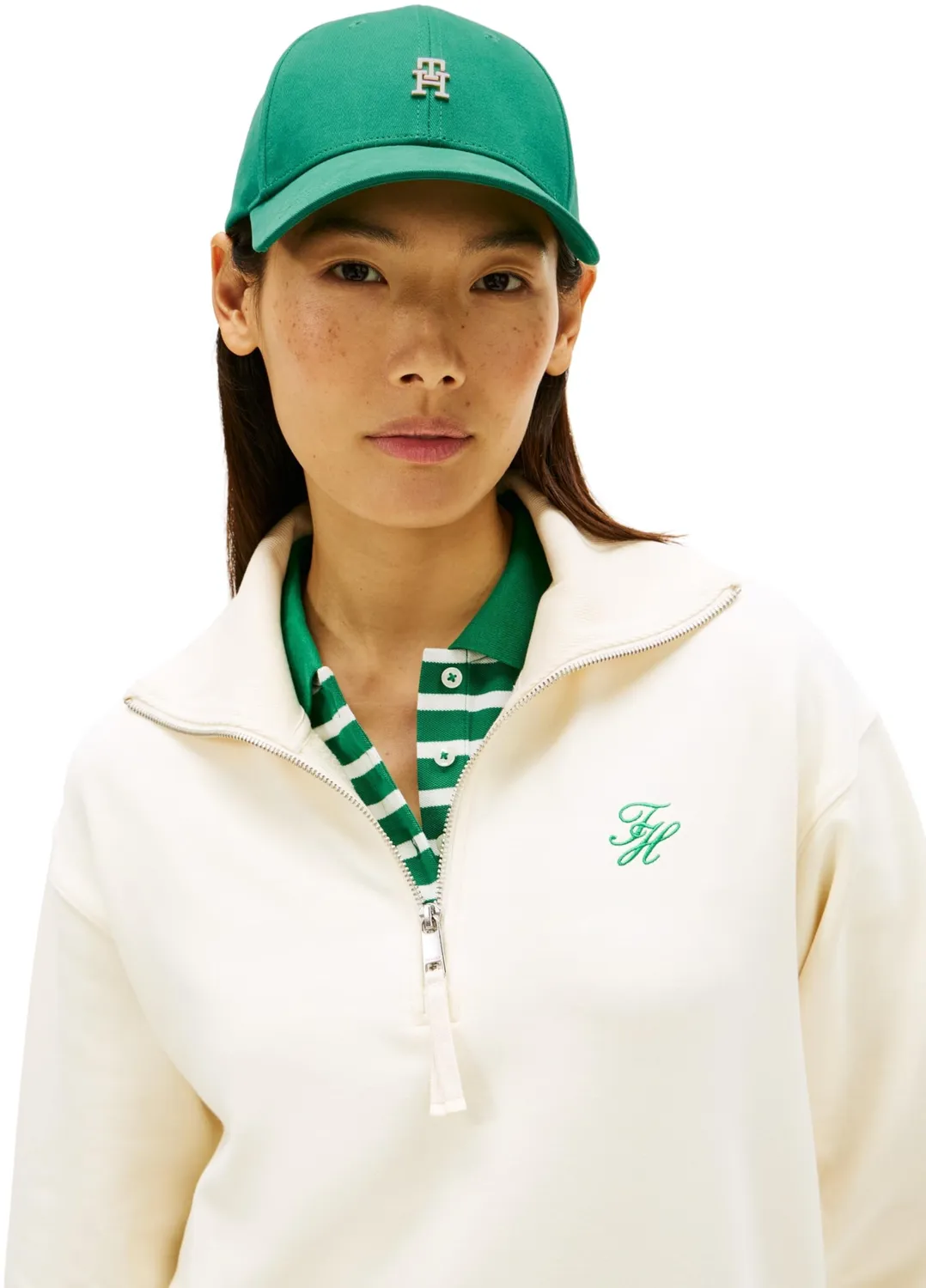 Tommy Hilfiger Elevated Chic cap donna AW0AW17631 verde
