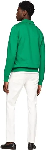 Tommy Hilfiger Logo Zip cardigan uomo cerniera