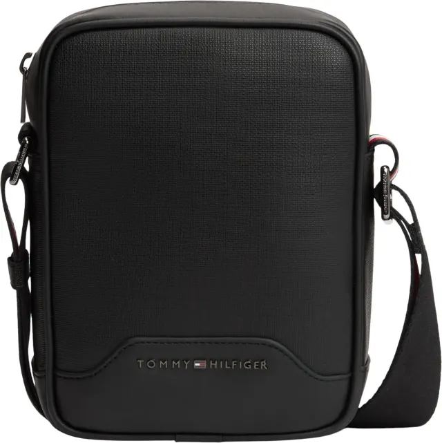 Tommy Hilfiger AM0AM14701 Borsello Nero Testurizzato