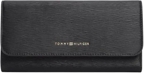 Tommy Hilfiger Modern Flap portafoglio donna nero