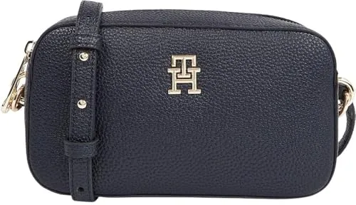 Tommy Hilfiger Emblem Camera Bag borsa tracolla blu piccola