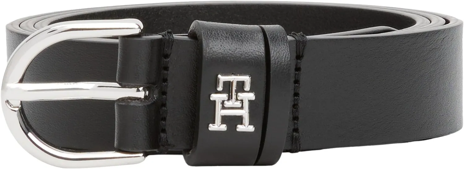 Tommy Hilfiger Essential Cintura Donna Pelle nera 90