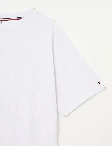 Tommy Hilfiger UW0UW05572 t-shirt donna maniche corte cotone
