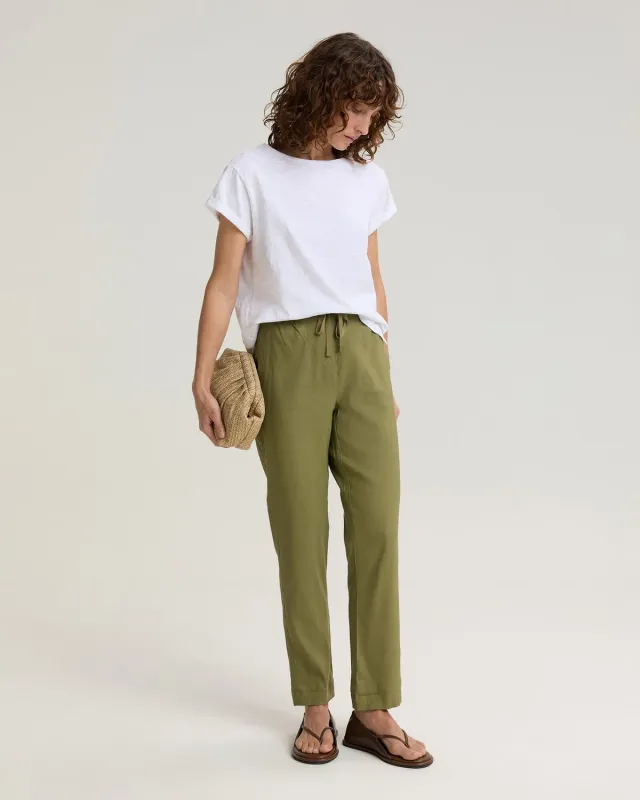 Sportscraft Rosa Linen Pant pantalone lino taglia 12
