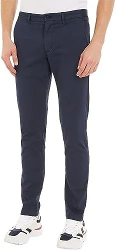 Tommy Hilfiger Bleecker Pantaloni Chino Uomo Blu
