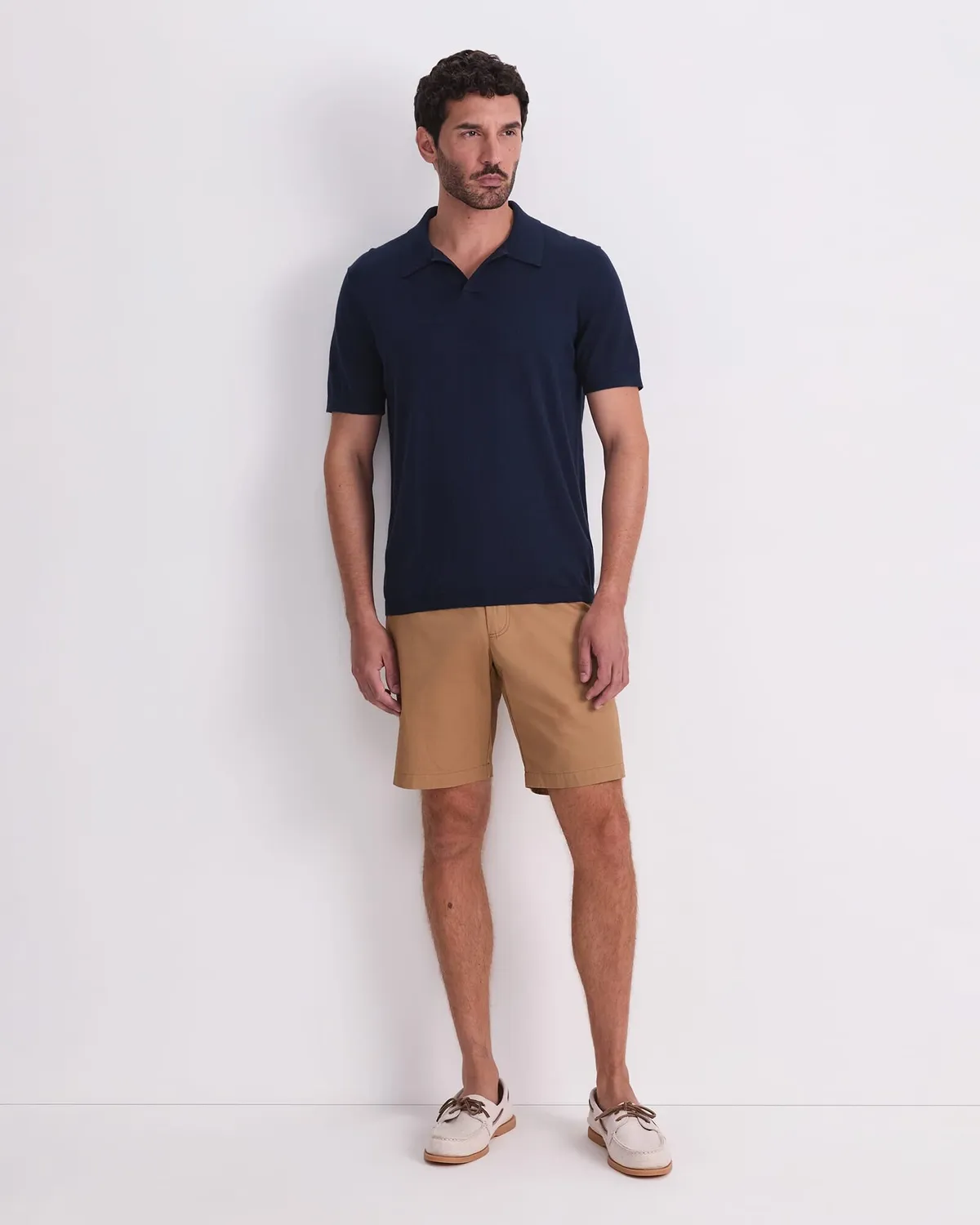 Sportscraft Ojas polo maglia cotone seta cashmere