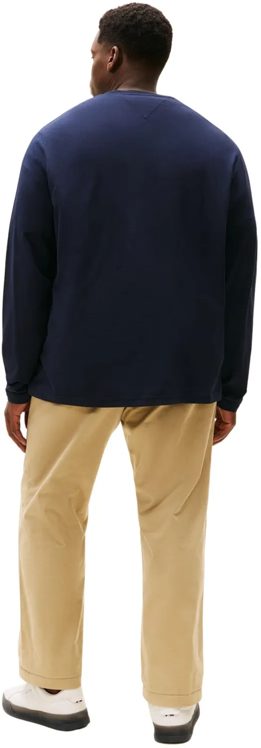 Tommy Hilfiger BT-Stretch MW0MW35060 maglietta manica lunga XXL nera
