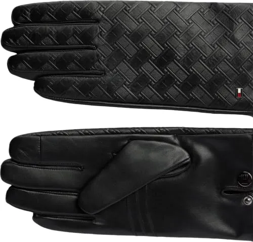 Tommy Hilfiger AM0AM14772 guanti uomo neri L-XL invernali