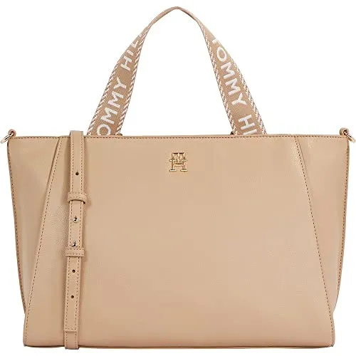 Tommy Hilfiger Tommy Life Tote AW0AW14469 borsa donna beige
