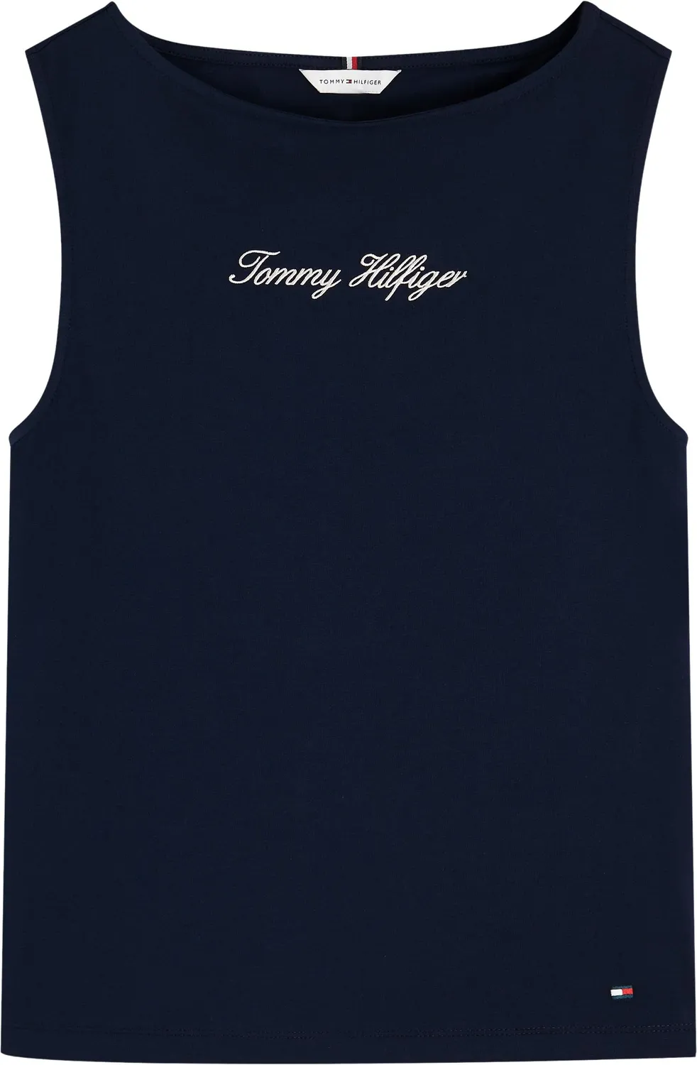 Tommy Hilfiger Classic Script WW0WW50947 maglietta donna M blu