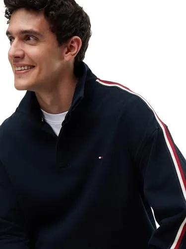 Tommy Hilfiger Half Button Down UM0UM03942 felpa uomo L