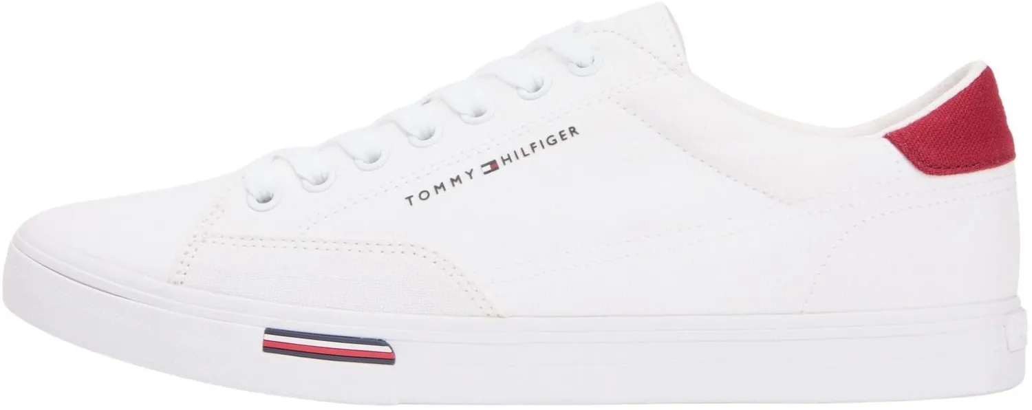 Tommy Hilfiger Vulc Core FM0FM05813 sneakers uomo tela bianca
