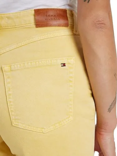 Tommy Hilfiger Straight Short shorts jeans donna 33W