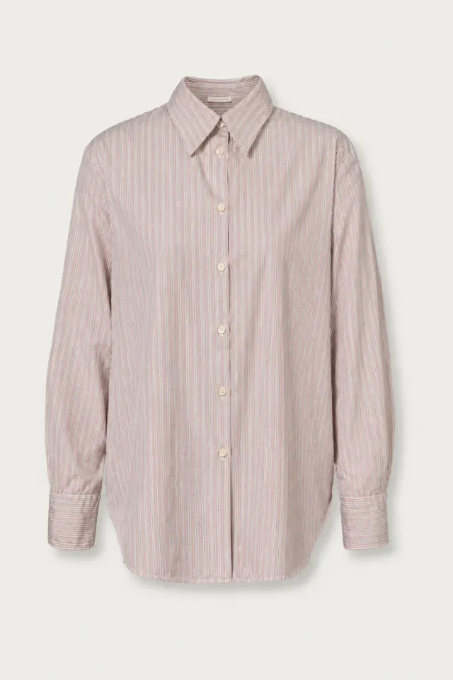 Massimo Alba Selma camicia donna pink cotone