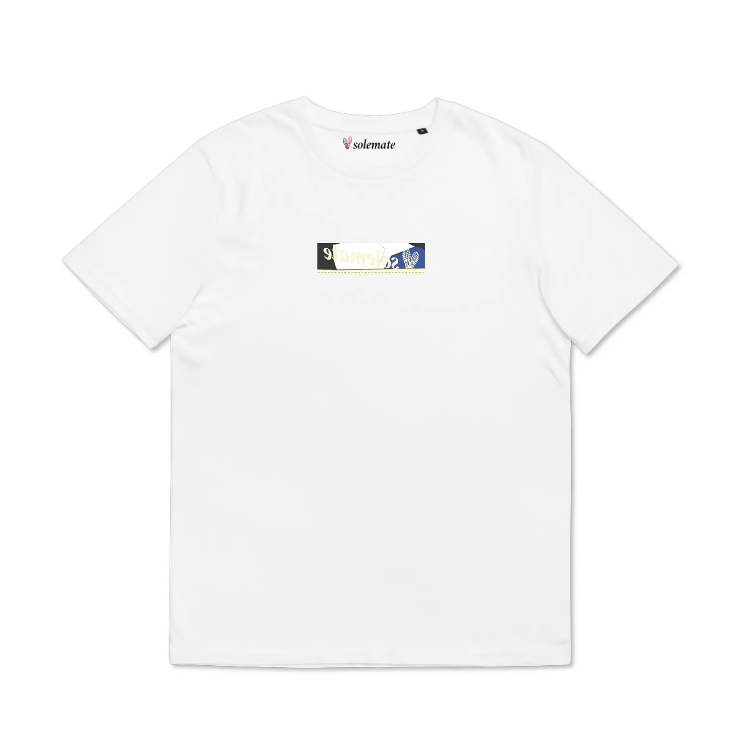 Solemate Box Logo Frag Low t-shirt nera cotone bio