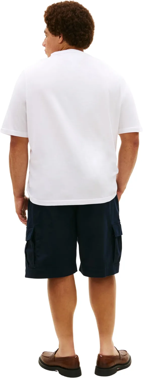 Tommy Hilfiger Brand Love MW0MW42366 maglietta uomo bianca