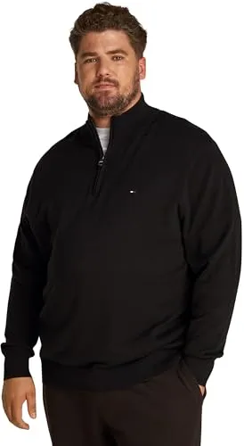 Tommy Hilfiger Essential MW0MW39108 Maglione Mezza Zip 5XL