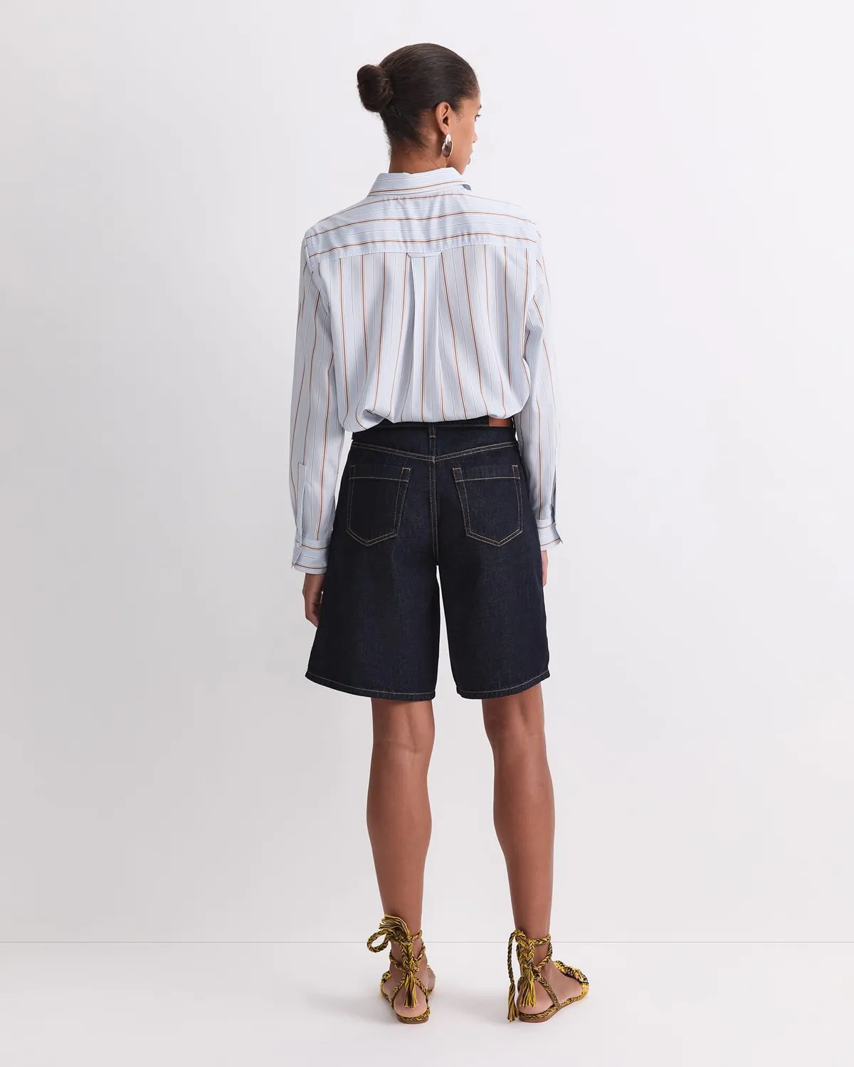 Sportscraft Allegra 120368 shorts denim al ginocchio