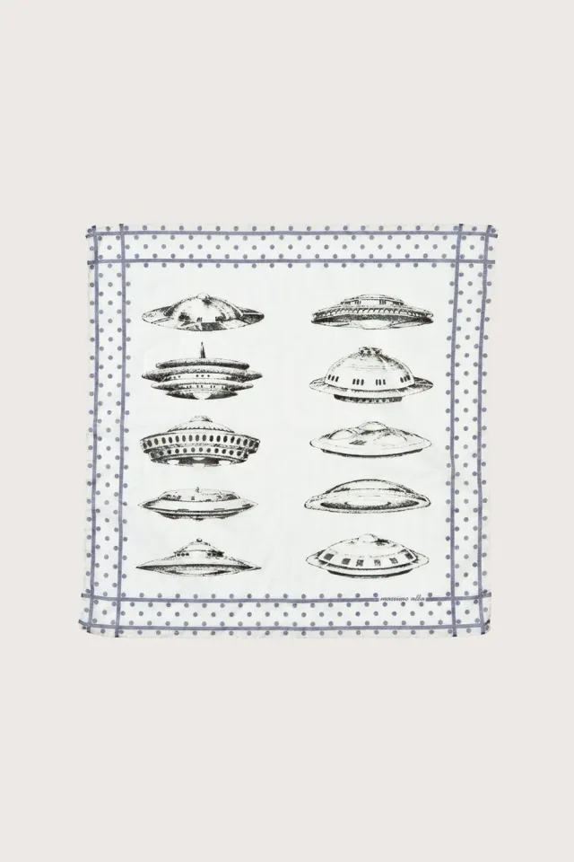 Massimo Alba Hanky1 fazzoletto cotone Ferro 45x45