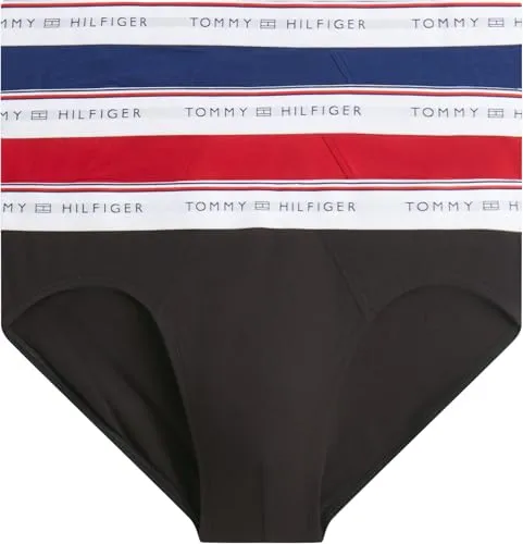 Tommy Hilfiger UM0UM03979 Slip Uomo 3 Pezzi L Cotone