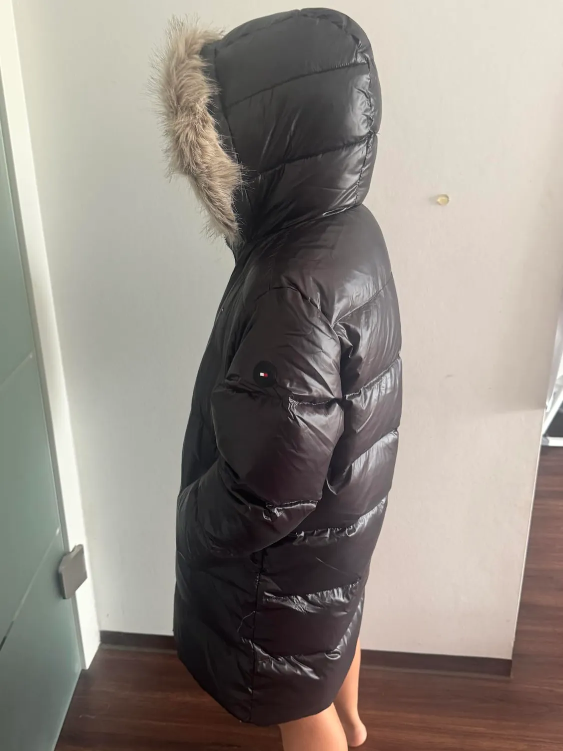 Tommy Hilfiger Essential KG0KG09674 piumino bambina 5 anni lungo