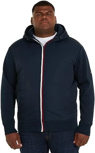 Tommy Hilfiger MW0MW32973 Felpa Uomo con Zip 5XL Tall