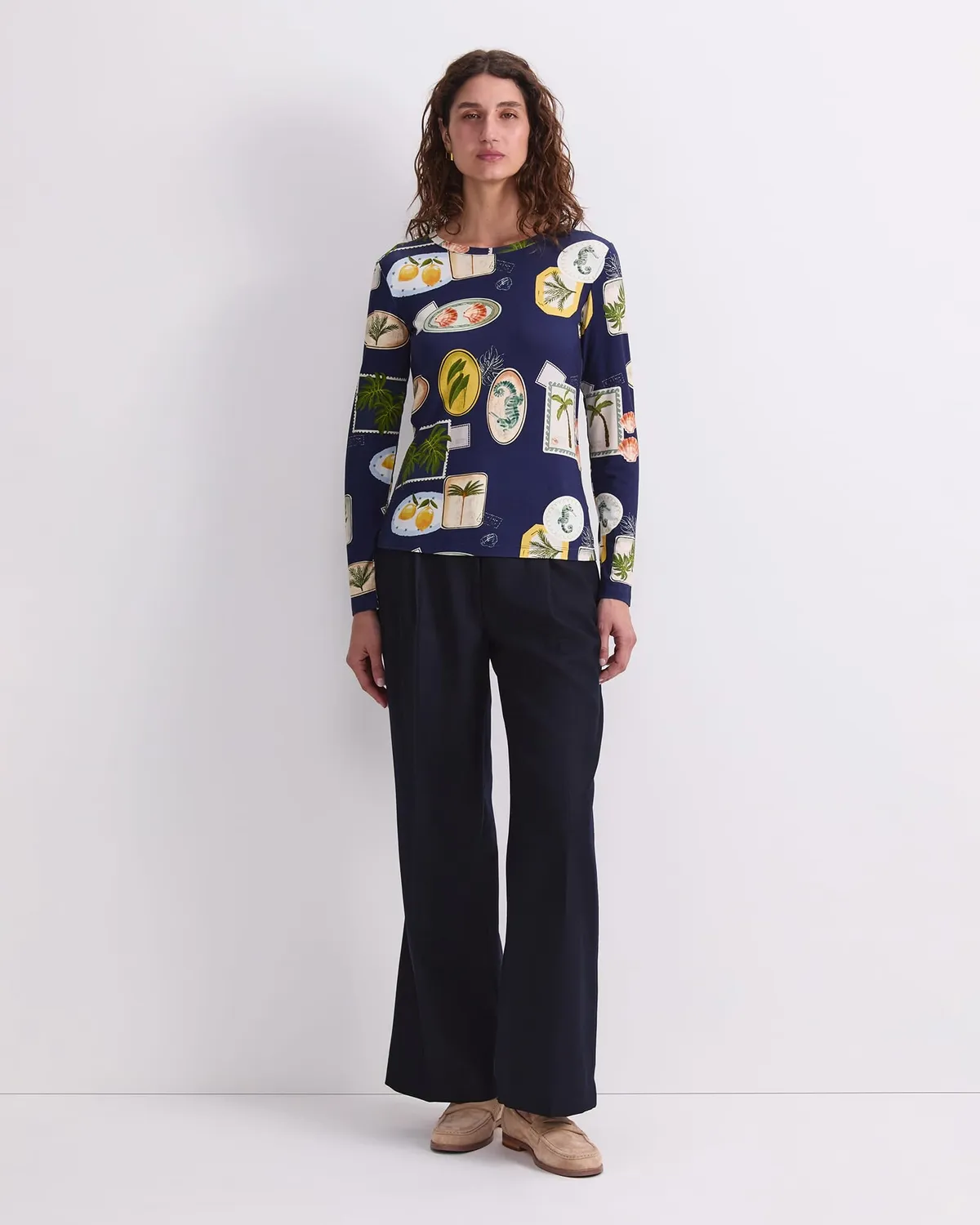 Sportscraft Piper Print Magic Tee maglietta manica lunga