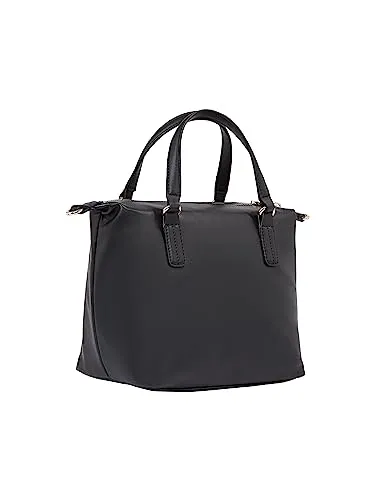 Tommy Hilfiger Poppy tote piccola donna nera tracolla