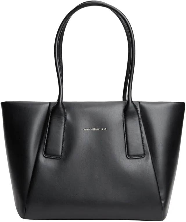 Tommy Hilfiger TH Essential Tote AW0AW18374 borsa nera