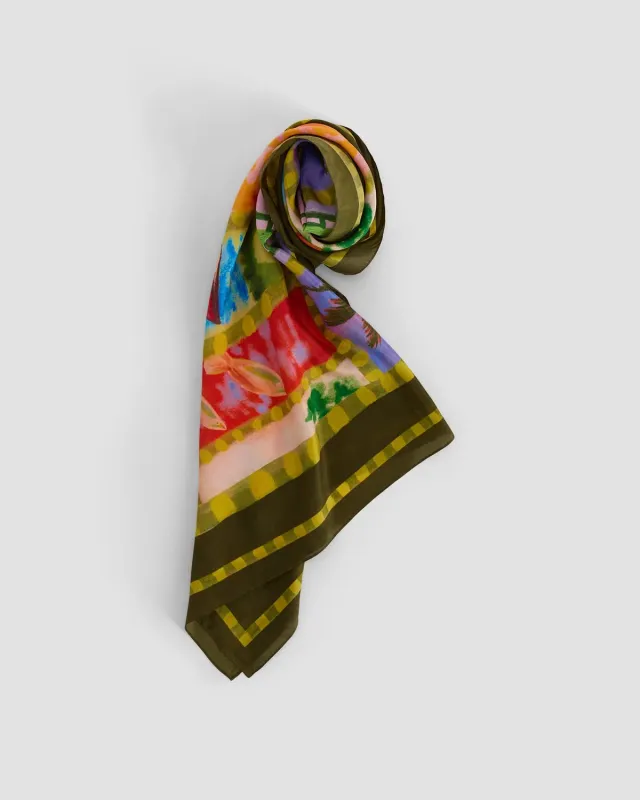 Sportscraft Kai foulard seta 60x60 donna
