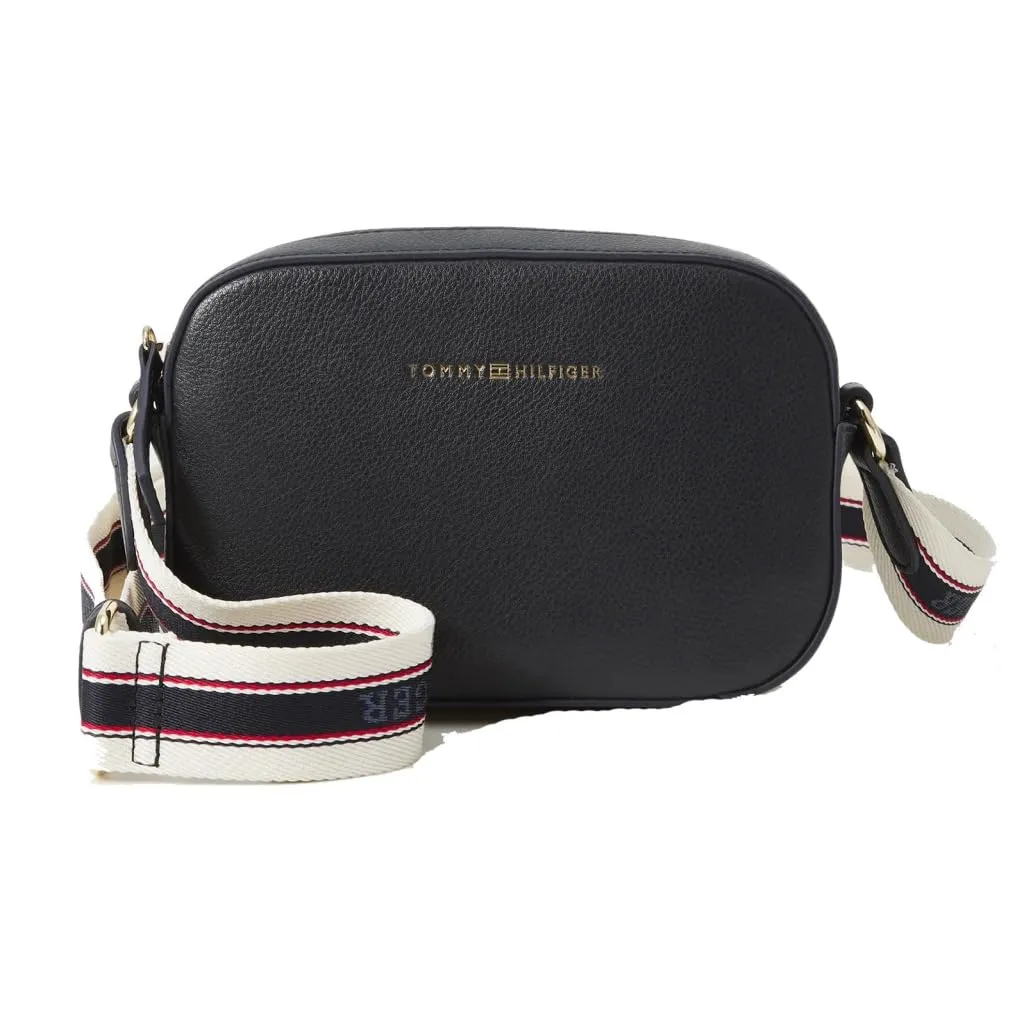 Tommy Hilfiger Logotape camera bag piccola beige taupe