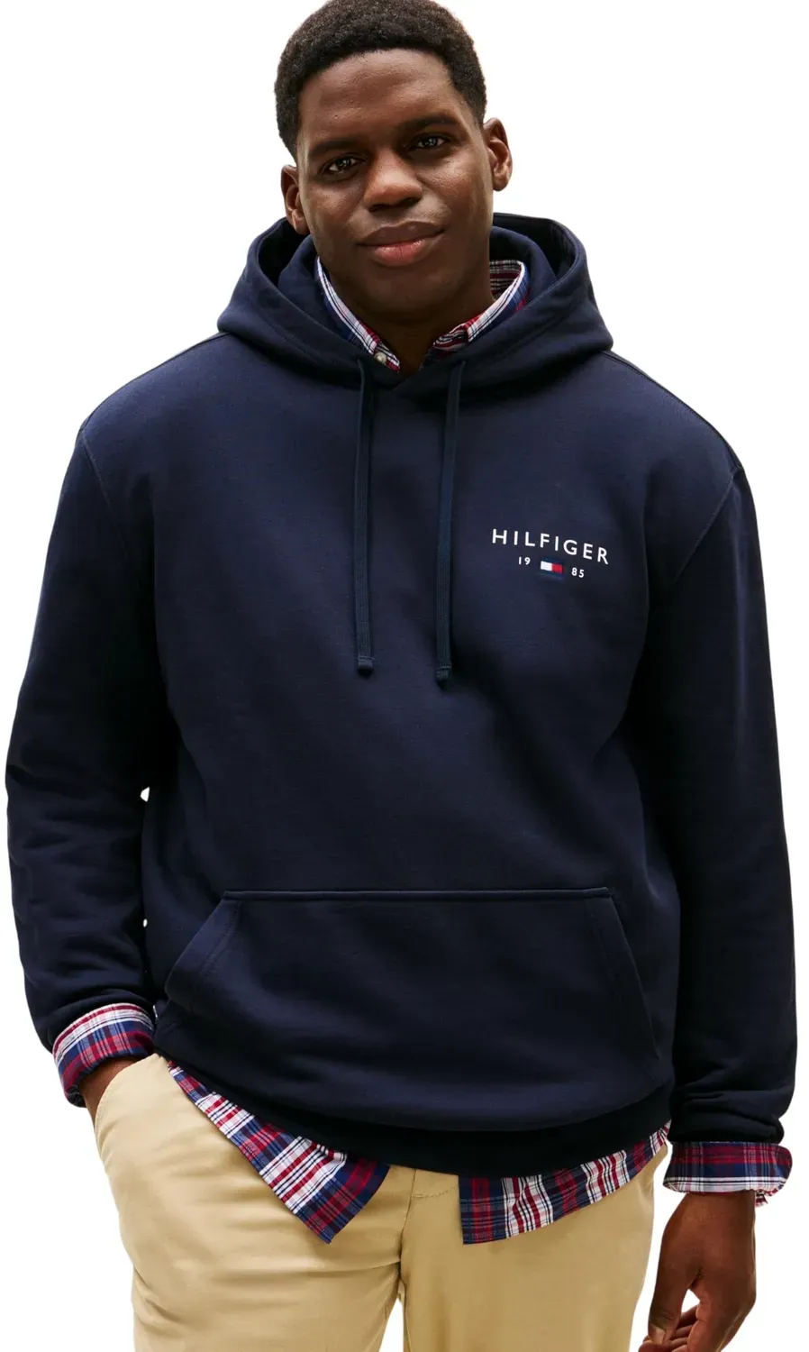 Tommy Hilfiger Brand Love MW0MW42995 felpa cappuccio XXL blu