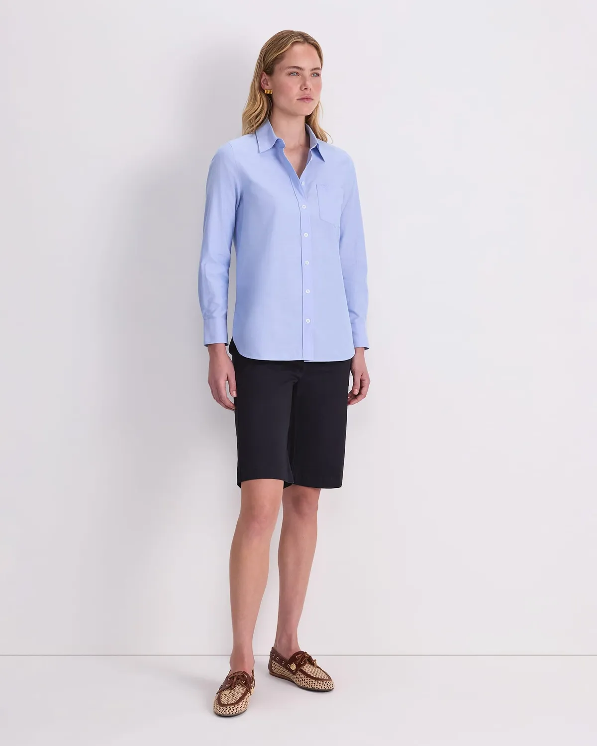 Sportscraft Oxford camicia manica lunga cotone classica