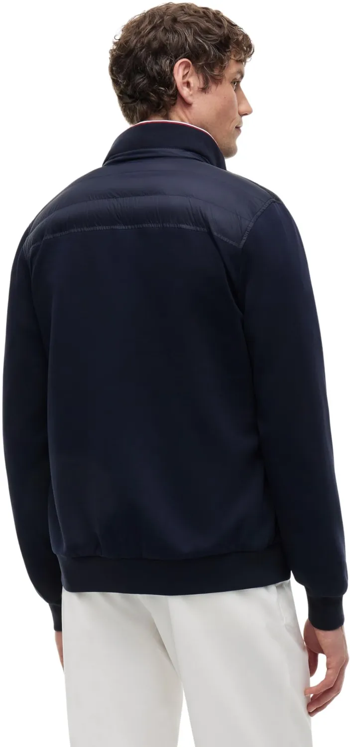 Tommy Hilfiger Mix Media Stand Collar giacca uomo M blu
