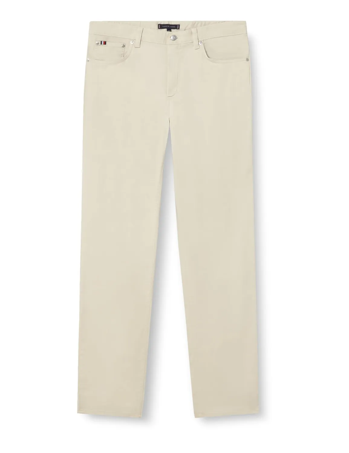 Tommy Hilfiger Denton Cotton Satin Straight Leg pantaloni 36W/32L