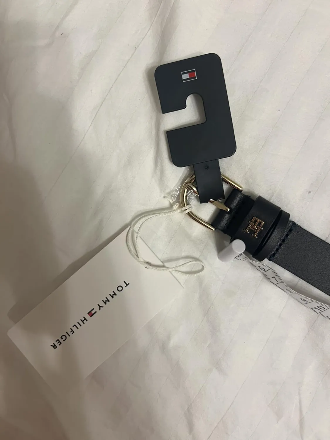 Tommy Hilfiger Essential Effortless 2,5 cm cintura donna pelle